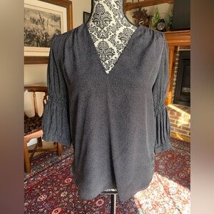 Rebecca Taylor Polk-a-Dot Blouse